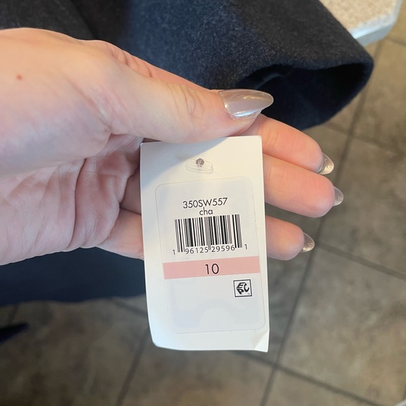 Cole Haan Women's Belted Wrap Coat - Size: 10 - Picture 5 of 8